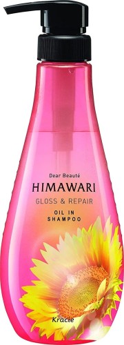 Himawari Oil In Shampoo Gloss & Repair Szampon Nabłyszczająco-Odbudowujący Z Olejem Ze Słonecznika 400ml