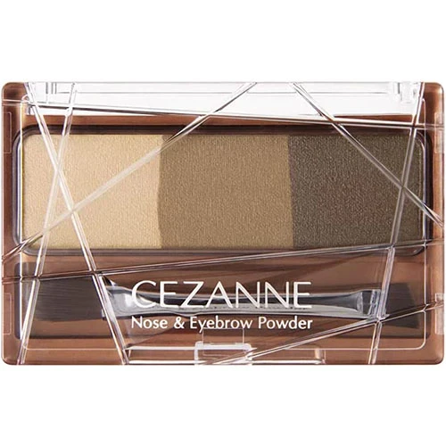 CEZANNE Nose & Eyebrow Powder Cienie do Brwi I Nosa 01 Camel 3g