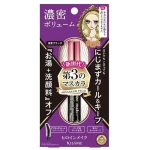 Isehan Kiss Me Heroine Make Volume & Curl Advanced Film Podkręcająco-Pogrubiający Tusz Do Rzęs 01 Black 6g