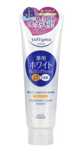 Kose Softymo Cleansing Wash White Wybielająca Pianka Do Mycia Twarzy 190g 