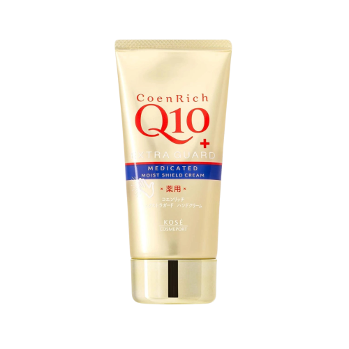 Kose Coenrich Q10 Extra Guard Hand Cream Nawilżająco-Ujędrniający Krem Do Rąk 80g