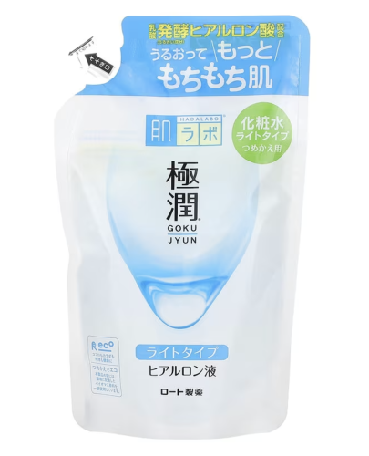 Hada Labo Gokujyun Lotion Nawilżający z Kwasem Hialuronowym Light Version Refill 170ml 