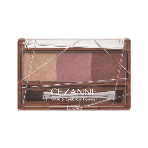 CEZANNE Nose & Eyebrow Powder Cienie Do Brwi I Nosa 04 Mov Brown 3g