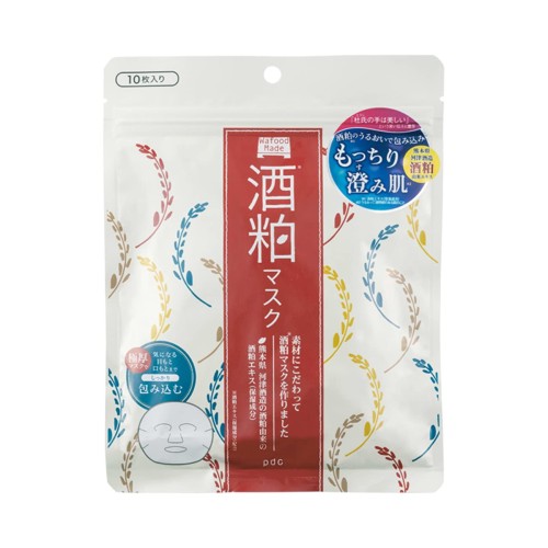 PDC Wafood Made Sake Sheet Mask Zestaw 10 masek w płachcie 168g