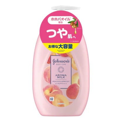 Johnson's Body Care Aromatyczne Mleczko do Ciała o zapachu Brzoskwini i Moreli 500ml Johnson's Body Care Aroma Milk Peach & Apricot 500ml