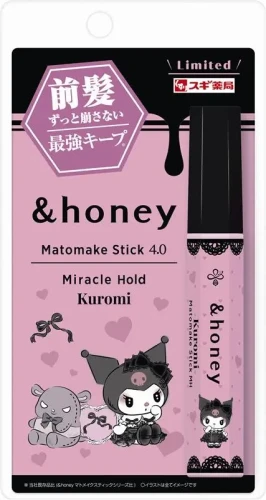 KUROMI LIMITED EDITION &honey Melty Matomake Stick 4.0 Super Hold Sztyft Do Stylizacji Włosów 9g 