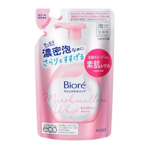 Biore Marshmallow Whip Moisture Refill Nawilżająca Pianka do Mycia Twarzy 130ml