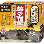 Kracie Tabinoyado Nigori Assortment – japońskie sole do kąpieli 12 × 25 g