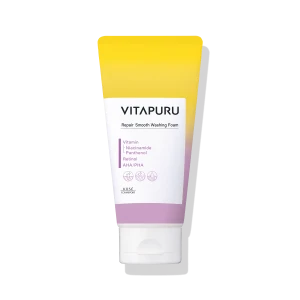 KOSE VITAPURU Repair Smooth Washing Foam - rewitalizująca peelingująca pianka do mycia twarzy 130 g