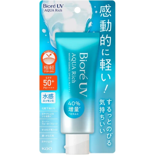 Biore UV Aqua Rich Watery Essence SPF 50+ PA++++ Esencja Z Filtrem UV 70g