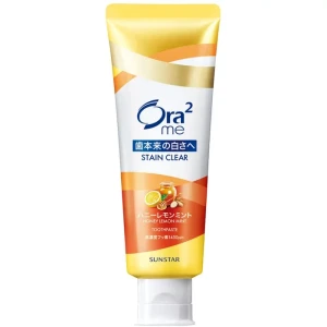 Sunstar Ora2 me Stain Clear Honey Lemon Mint – miodowa pasta do zębów na przebarwienia 130 g
